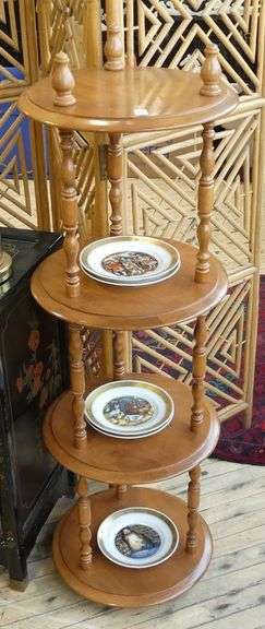 MAPLE WHAT-NOT SHELF