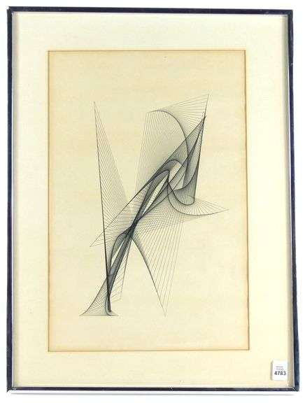 VINTAGE ABSTRACT SKETCH