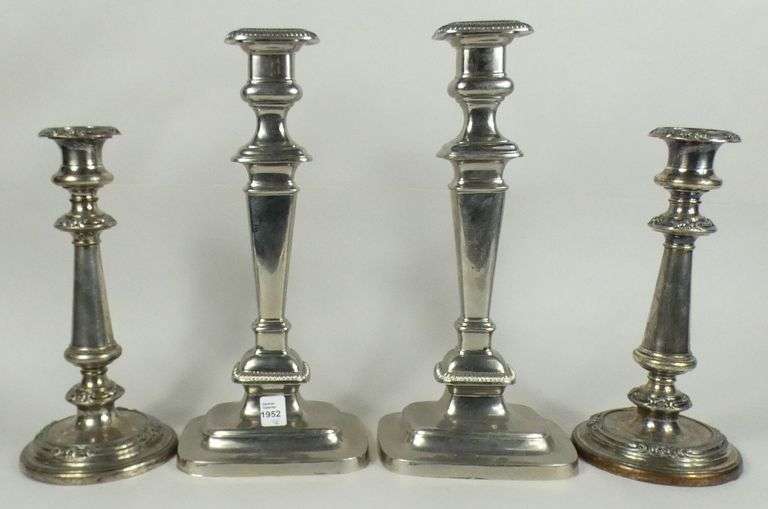 TWO PAIR CANDLESTICKS