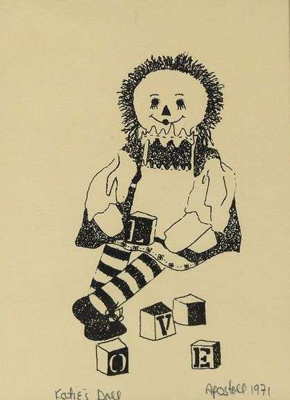 PAIR EVE APOSTOLL PRINTS