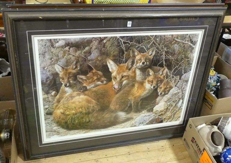 TWO LIMITED EDITION CARL BRENDERS PRINTS