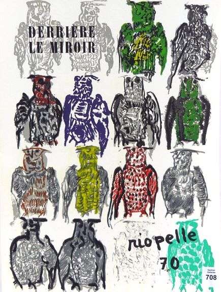 JEAN PAUL RIOPELLE MAGAZINE WITH LITHOGRAPHS