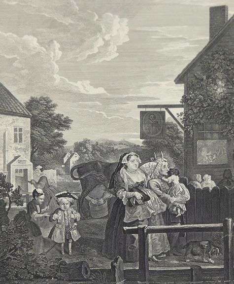 FIVE EARLY WILLIAM HOGARTH ENGRAVINGS