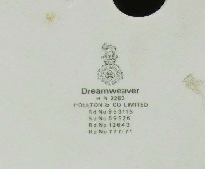 2  ROYAL DOULTON MATTE FIGURINES