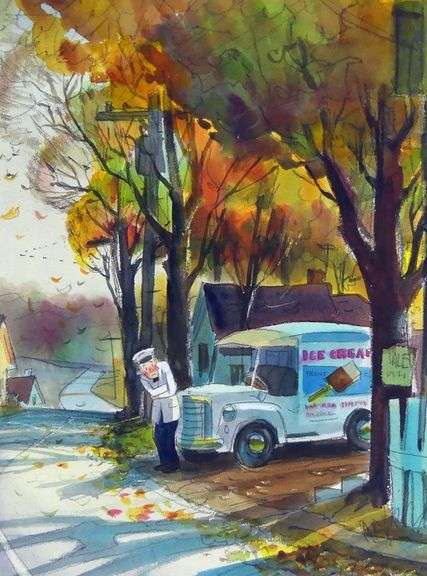 BUD BLAKE ORIGINAL ILLUSTRATION