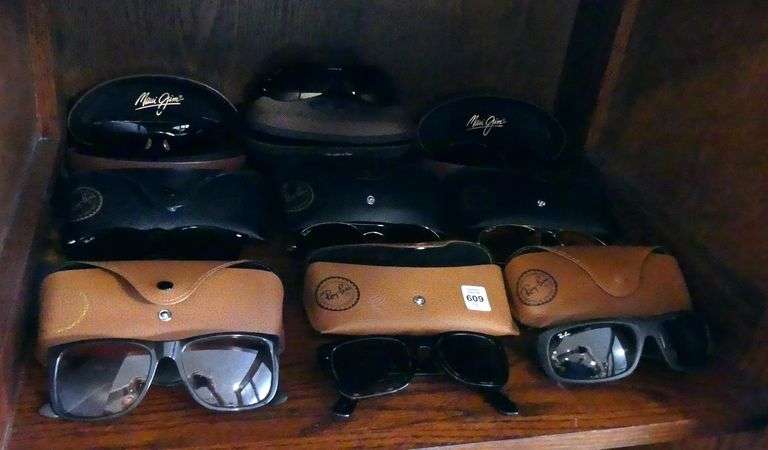 NINE PAIRS OF DESIGNER SUNGLASSES