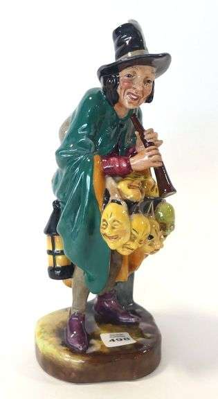 ROYAL DOULTON "THE MASK SELLER" FIGURINE