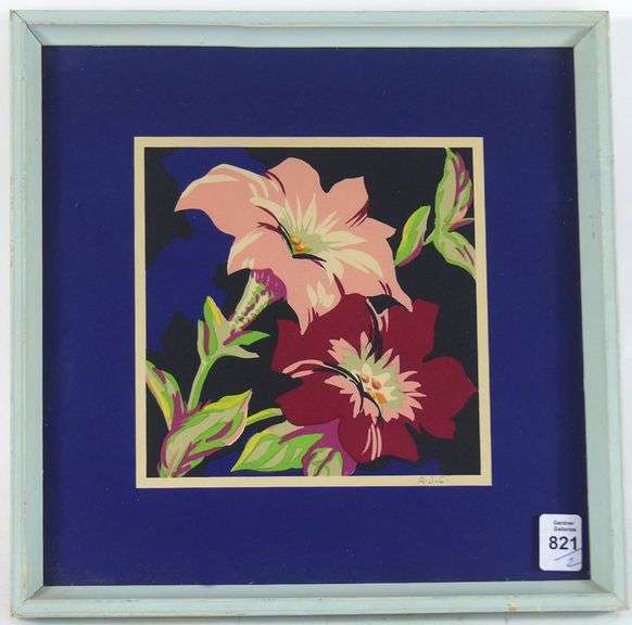 PAIR A.J. CASSON SILKSCREENS