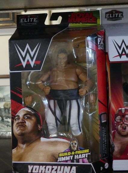 FIVE SPECIAL MATTEL WWE "ELITE" ACTION FIGURES