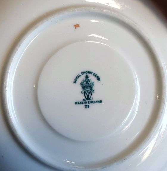 ROYAL CROWN DERBY "BLUE MIKADO" DINNERWARE