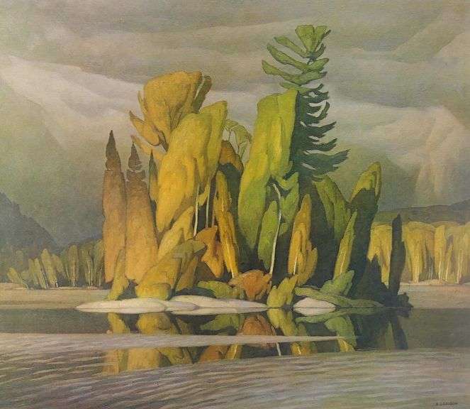 HAND-SIGNED A.J. CASSON PRINT