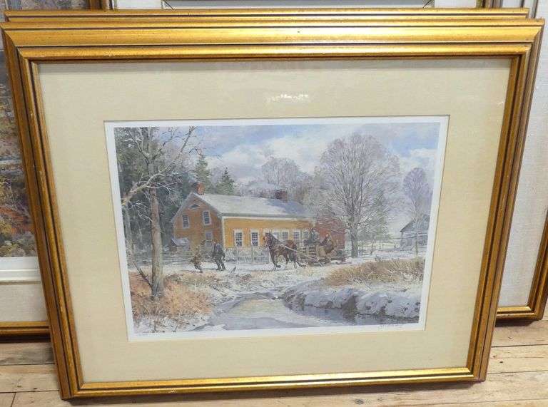 FOUR LIMITED EDITION PETER ETRIL SNYDER PRINTS