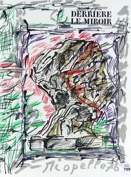 JEAN PAUL RIOPELLE MAGAZINE WITH LITHOGRAPHS