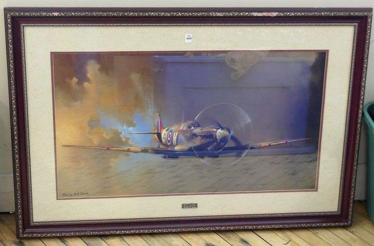 FRAMED "SPITFIRE" PRINT