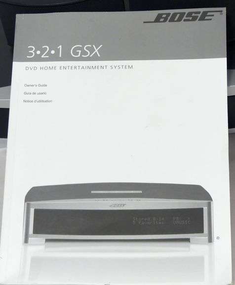 BOSE DVD HOME ENTERTAINMENT SYSTEM