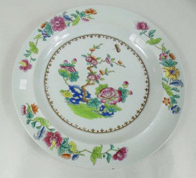 THREE EARLY SPODE PLATES