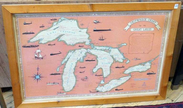 THREE FRAMED VINTAGE MAPS