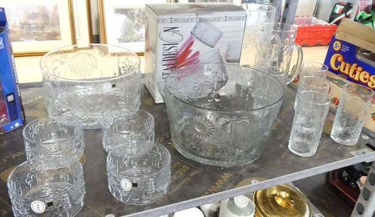 ITALIAN ART GLASS DISHES