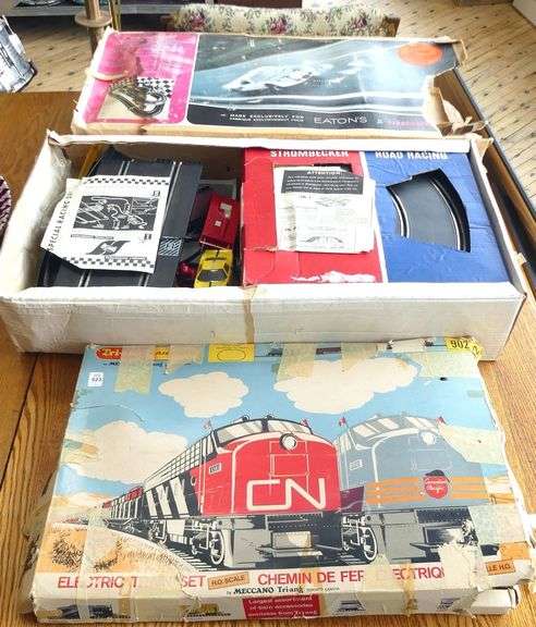 RACECAR AND TRAIN SETS