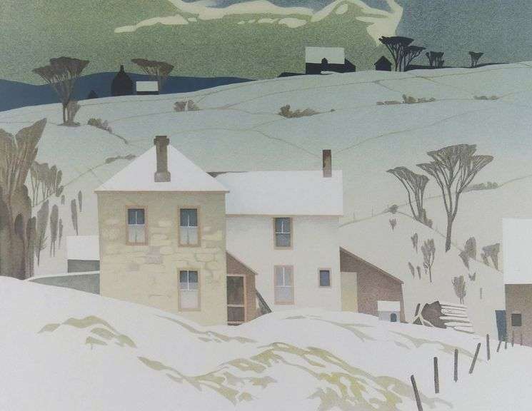 HAND-SIGNED A.J. CASSON PRINT