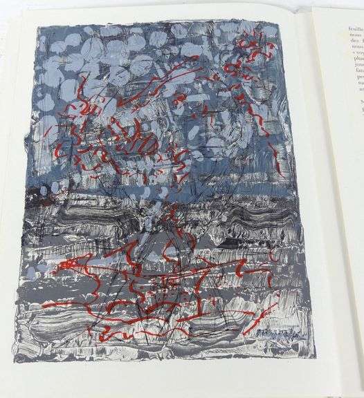 JEAN PAUL RIOPELLE MAGAZINE WITH LITHOGRAPHS