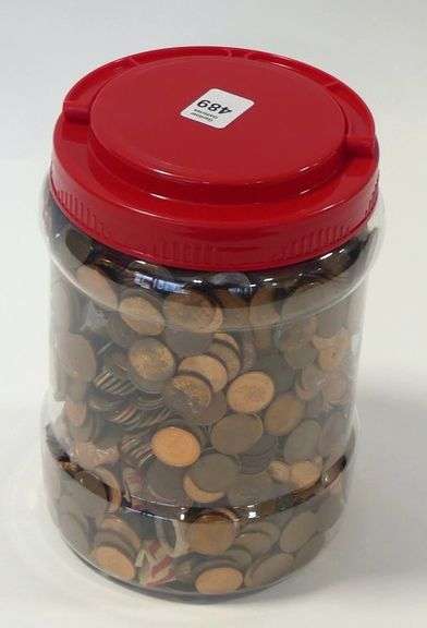 JAR OF PENNIES