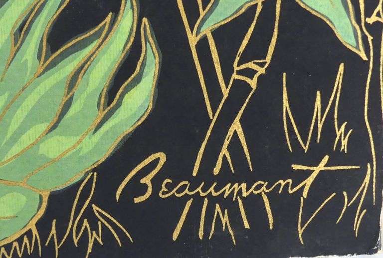 PAIR ASIAN SILKSCREEN PRINTS