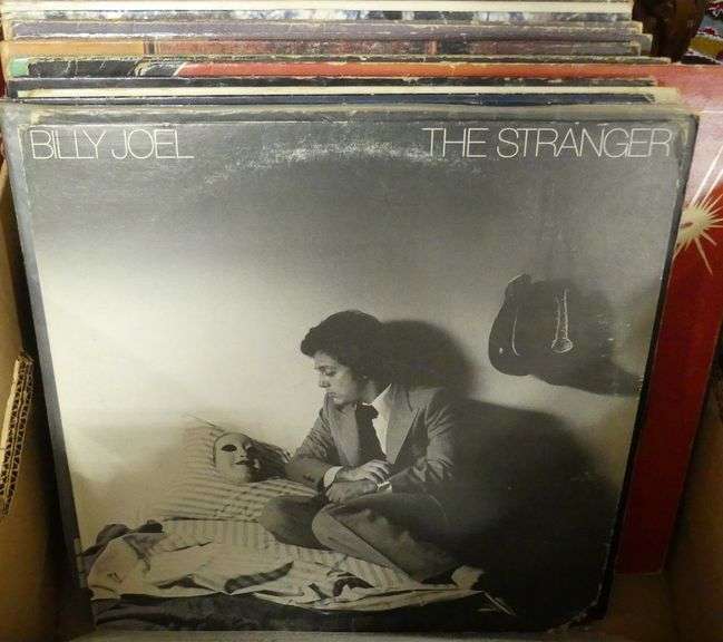 BOX OF CLASSIC ROCK RECORDS