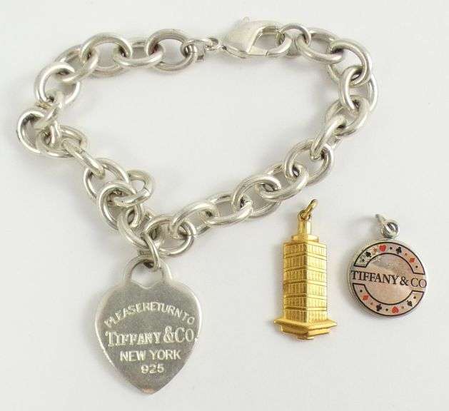 TIFFANY BRACELET & CHARMS