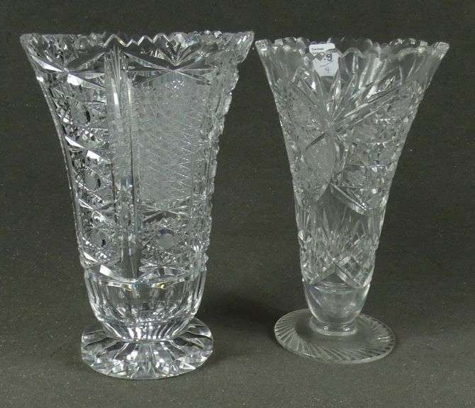 4 PIECES ESTATE CRYSTAL
