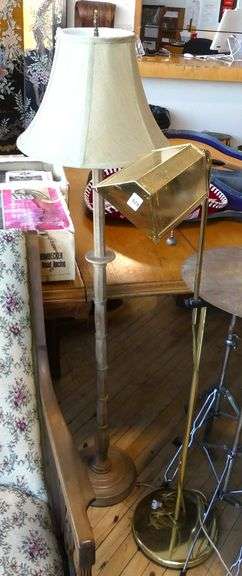 READING LAMP AND FLOOR LAMP