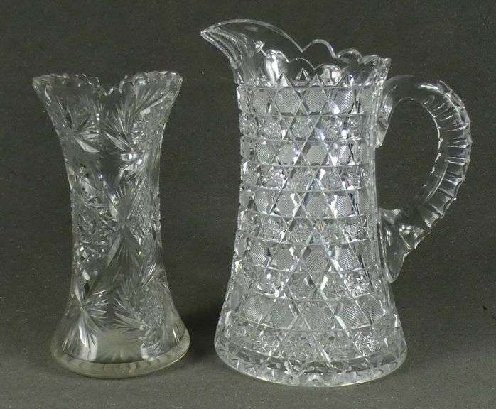 4 PIECES ESTATE CRYSTAL