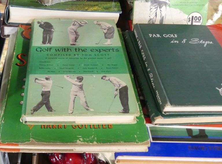 COLLECTION OF "GOLF" BOOKS