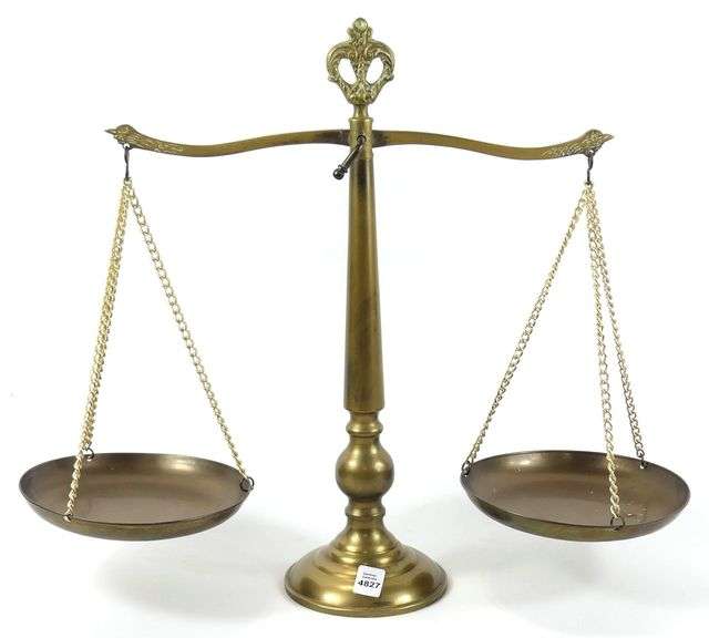 BRASS BALANCE SCALE