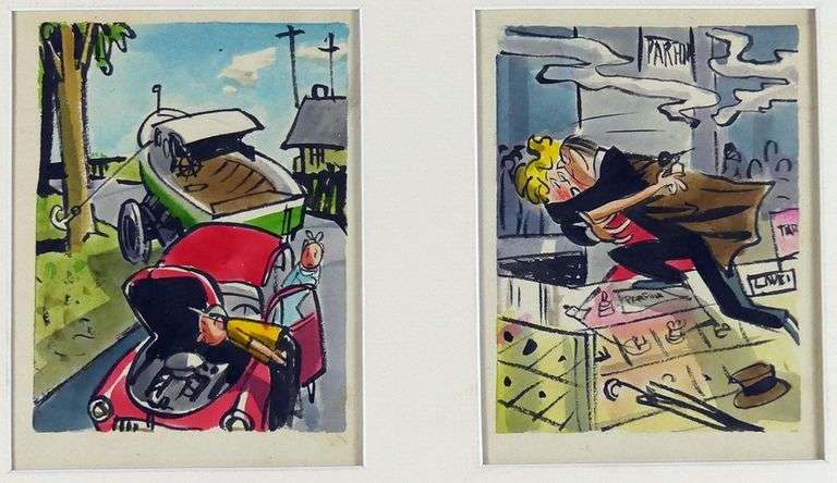 BUD BLAKE COMIC STRIP