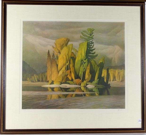 HAND-SIGNED A.J. CASSON PRINT
