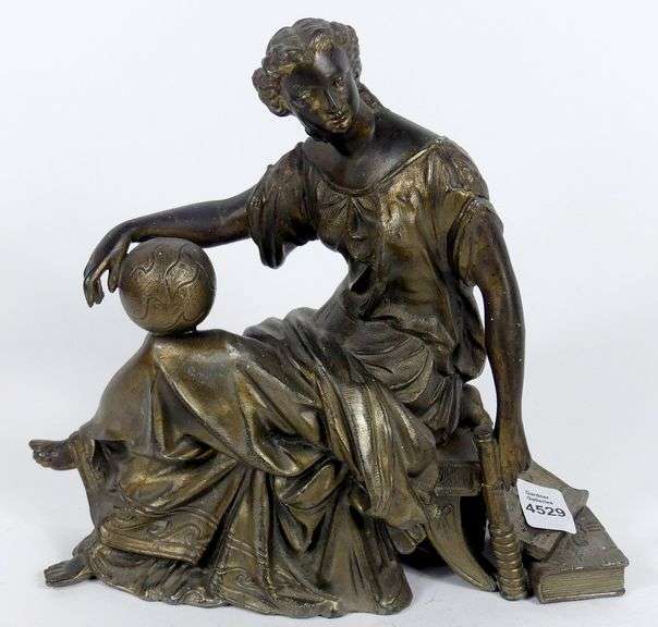 SPELTER SCULPTURE