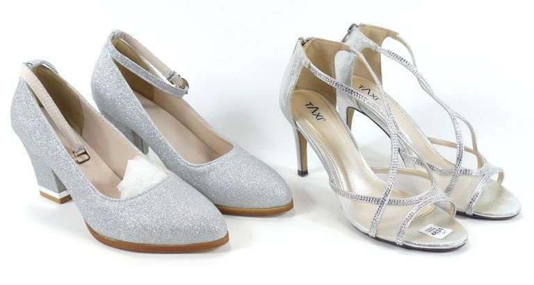 TWO PAIRS WOMEN'S SHOES