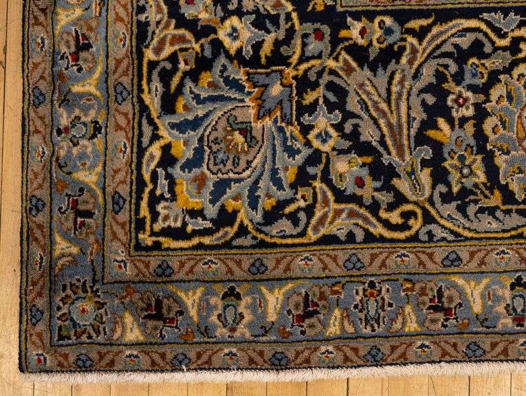 BLUE KASHAN CARPET
