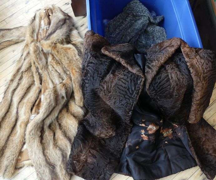 FOUR FUR COATS