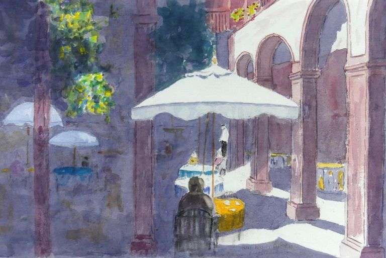 CANADIAN CONTEMPORARY SCHOOL WATERCOLOUR