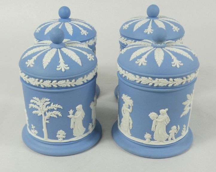 9 WEDGWOOD BOXES