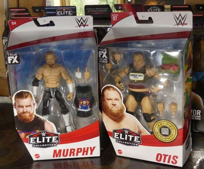 FIVE MATTEL WWE "ELITE" ACTION FIGURES