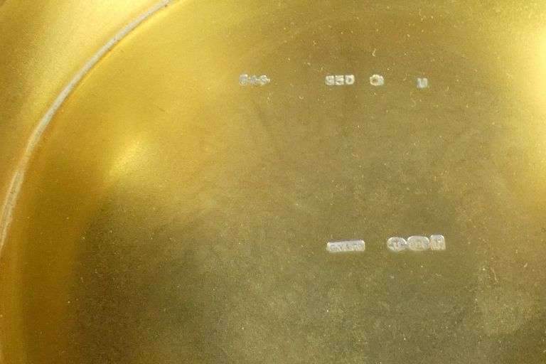 ASPREY SILVER & ENAMEL DRESSER BOX