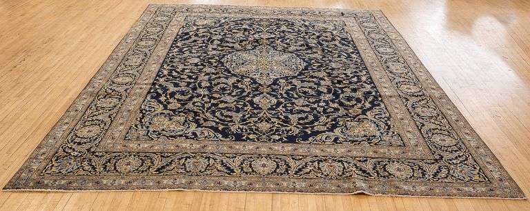 BLUE KASHAN CARPET
