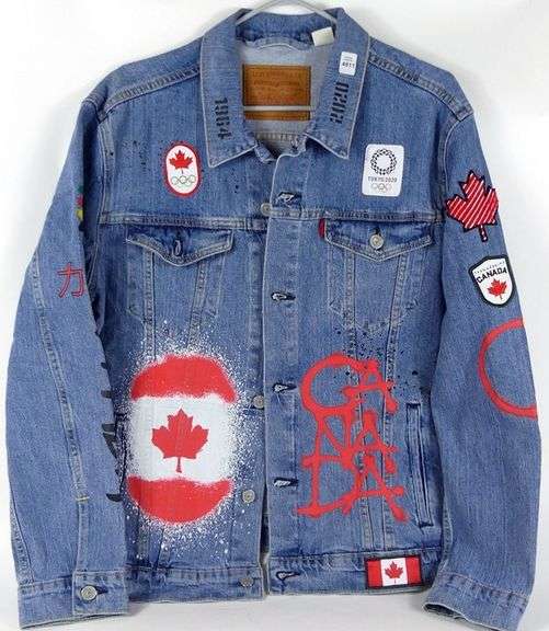 2020 TEAM CANADA OLYMPICS JEAN JACKET
