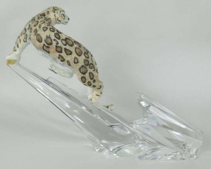 TWO WILDLIFE FIGURINES