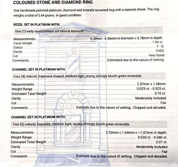 VALUABLE ART DECO ERA RING