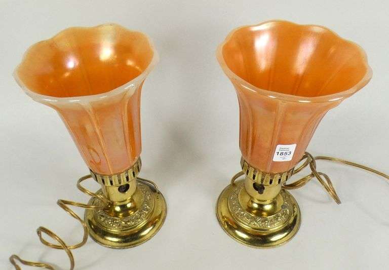 PAIR VINTAGE LAMPS
