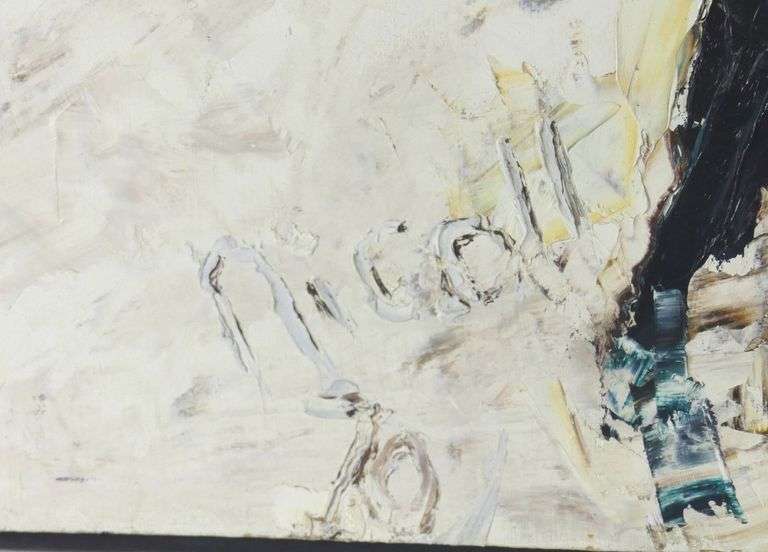 LARGE MCM ABSTRACT OIL